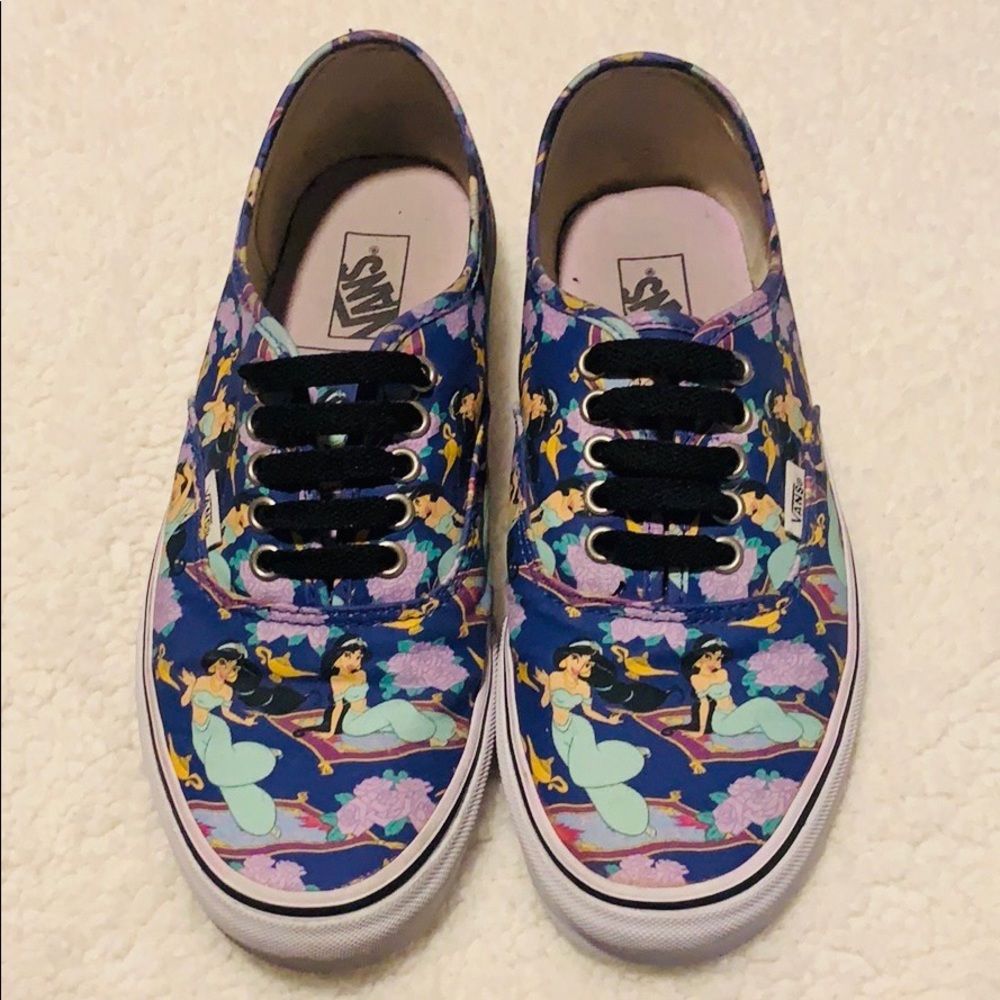 Disney Jasmine Aladdin Vans W9